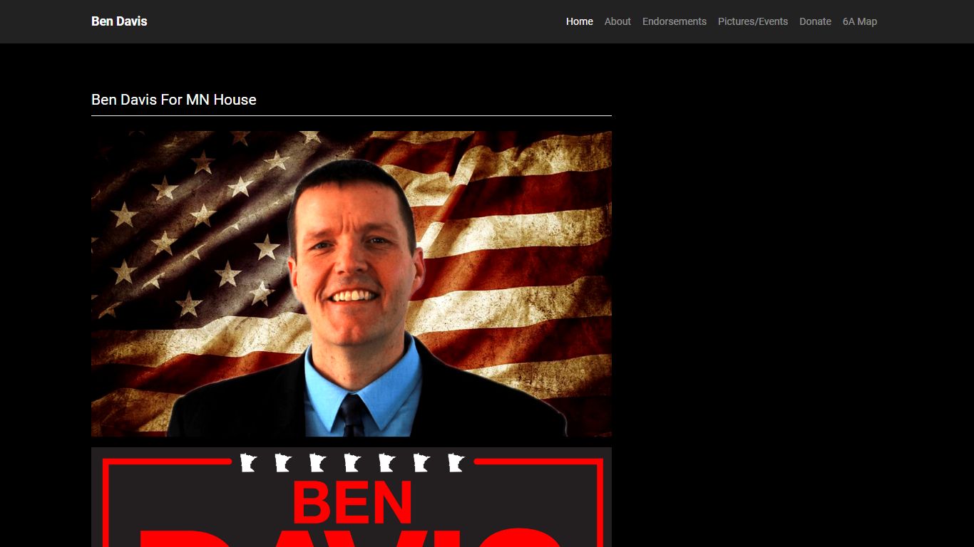 Ben Davis – Candidate for MN Representative 6A